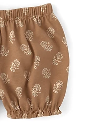 Baby Girls Glitter Giraffe 3-Piece Playwear Set