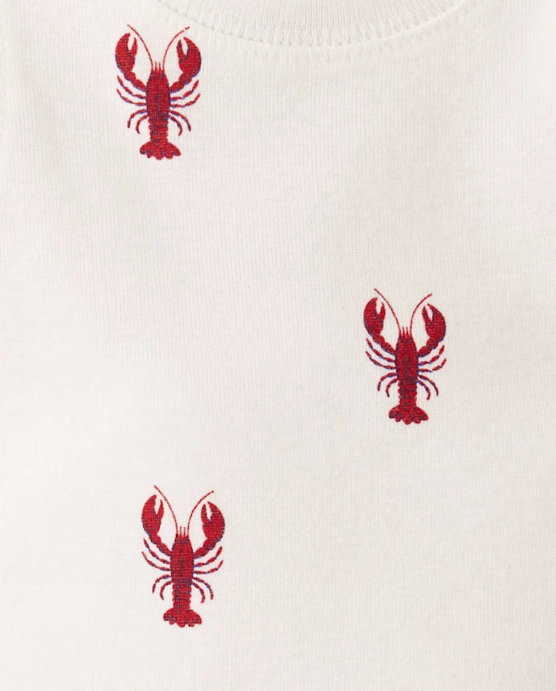 Baby Boys Lobster 3-Piece Outfit Set