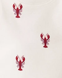 Baby Boys Lobster 3-Piece Outfit Set