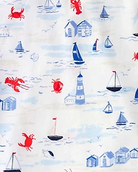 Baby Boys Dad And Me Coastal 2-Piece Outfit Set