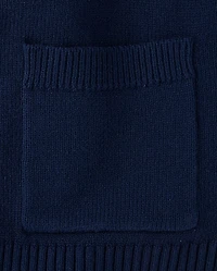 Girls Open Front Cardigan