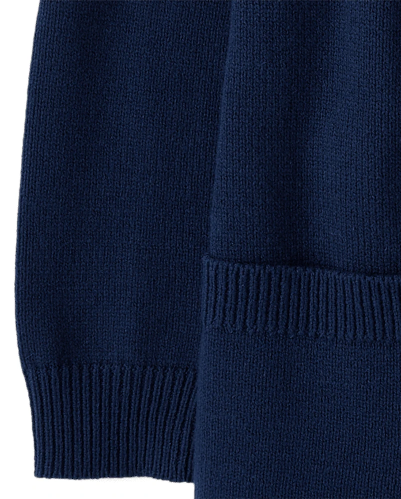 Gilet ouvert pour fille