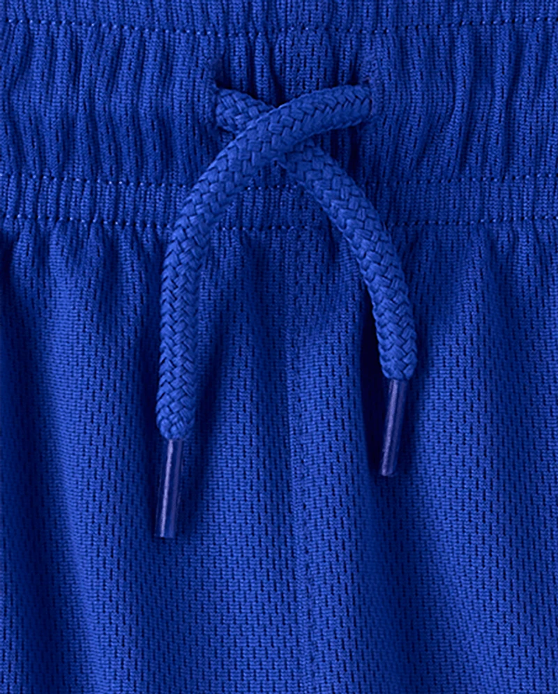 Short de sport en maille à séchage rapide pour garçon