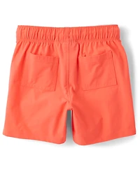 Boys Quick Dry Ripstop Pool To Play Active Shorts