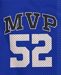 Kids Quick Dry Varsity Mesh Basketball Tank Top