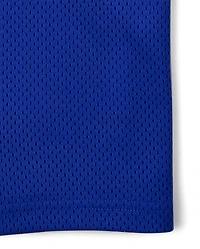 Boys Quick Dry Varsity Mesh Basketball Tank Top