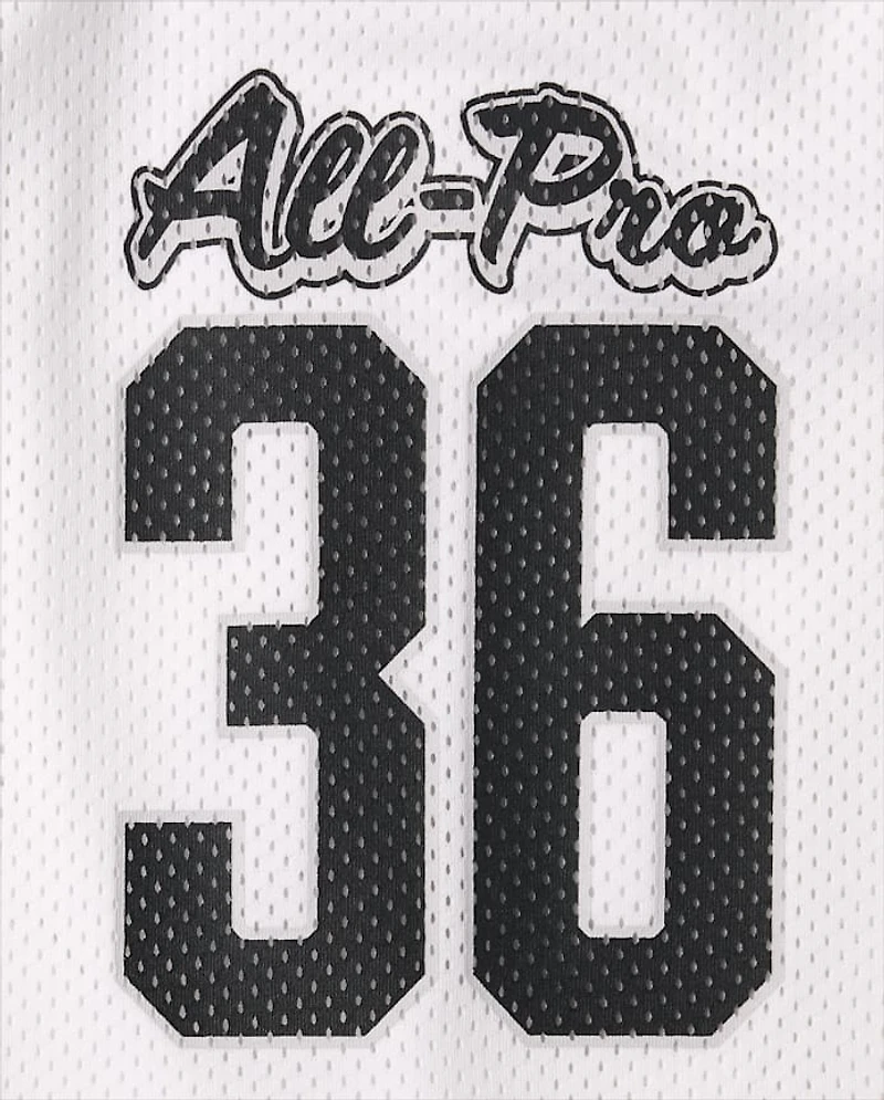 Kids Quick Dry Varsity Mesh Basketball Tank Top