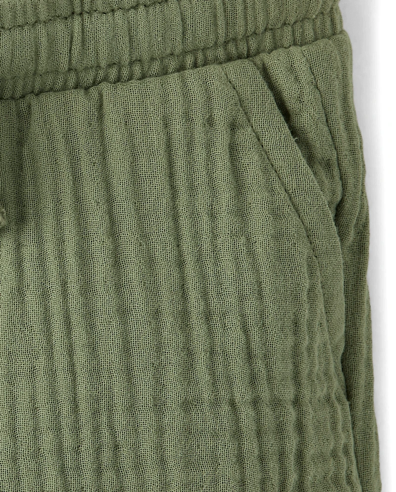 Short en gaze pour garçon