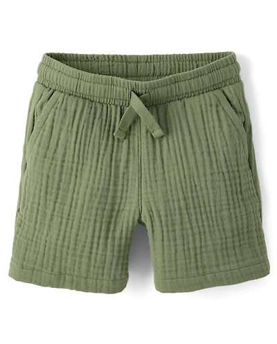 Short en gaze pour garçon