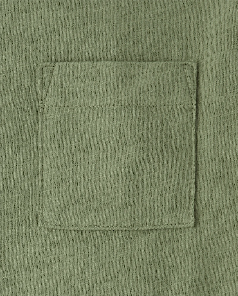 Boys Pocket Tee