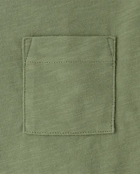 Boys Pocket Tee