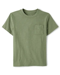 Boys Pocket Tee