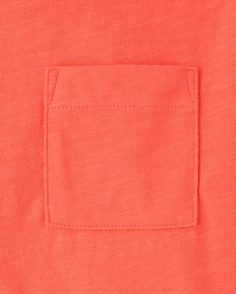 Boys Pocket Tee