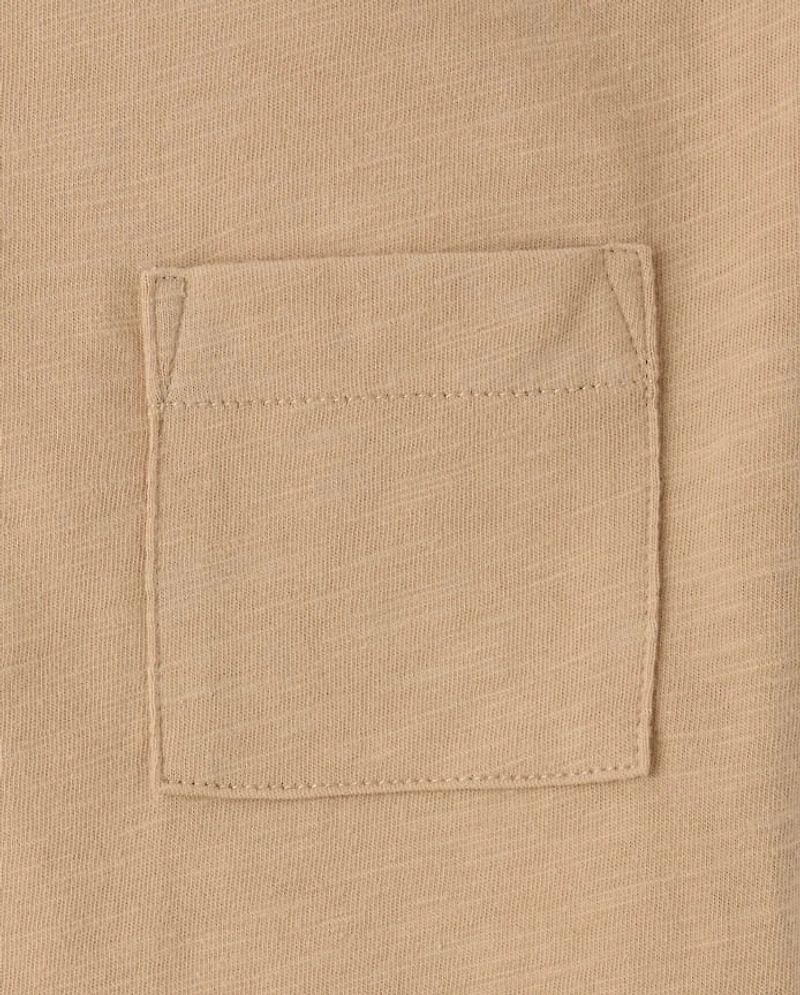 Boys Pocket Tee