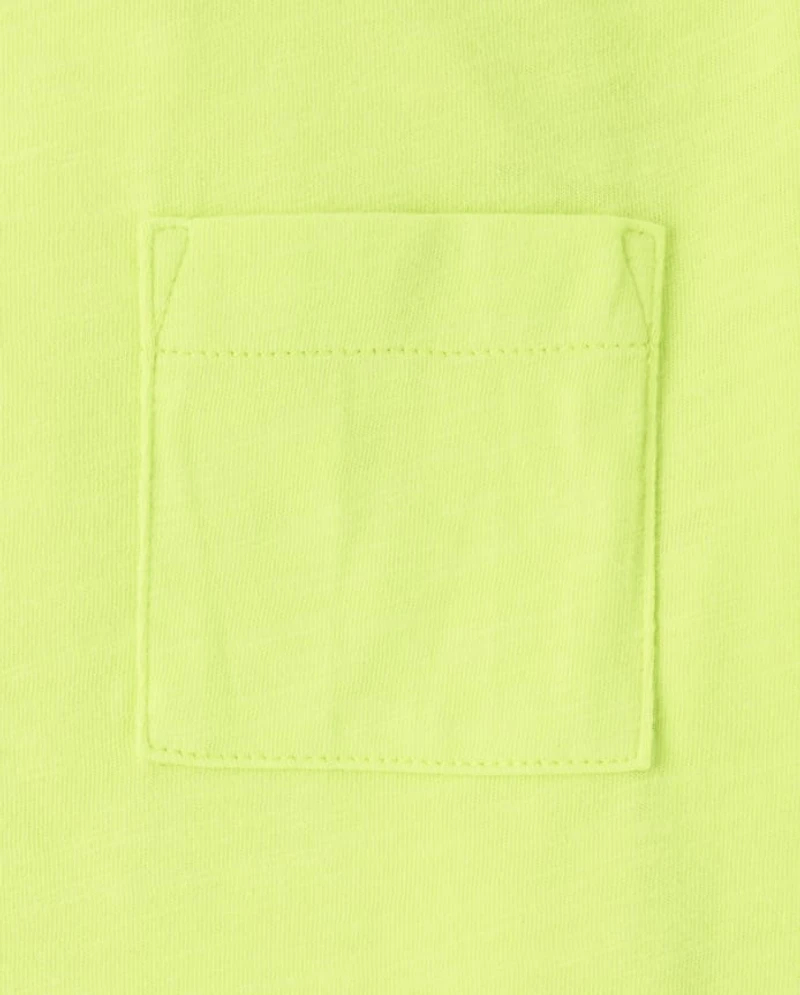 Boys Pocket Tee