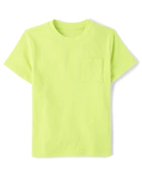 Boys Pocket Tee