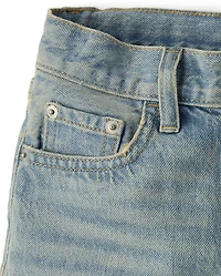 Short en jean pour garçon