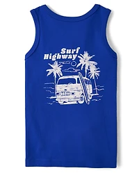 Boys Graphic Tank Top