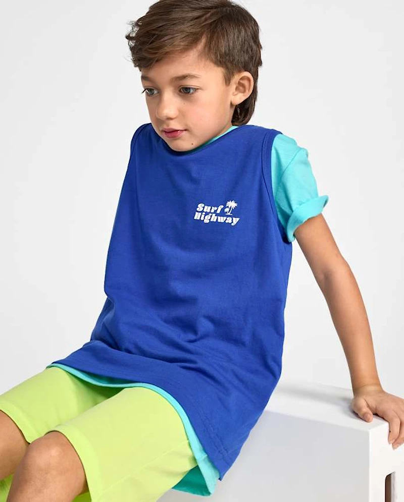 Boys Graphic Tank Top