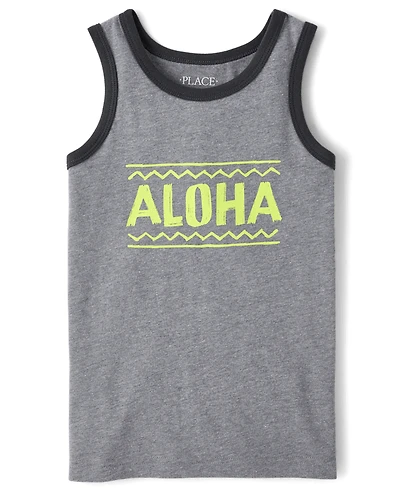 Boys Graphic Tank Top