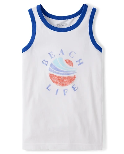 Boys Graphic Tank Top