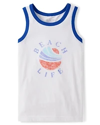 Boys Graphic Tank Top