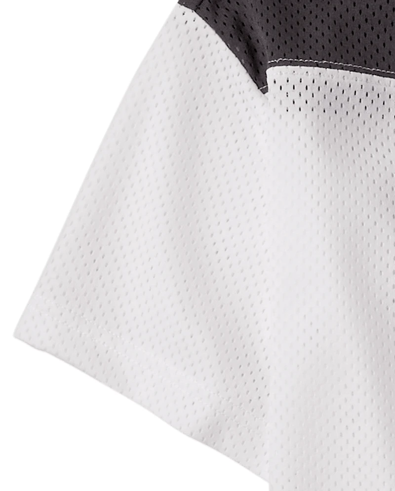 Kids Quick Dry Varsity Mesh Football Jersey
