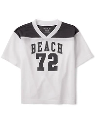 Kids Quick Dry Varsity Mesh Football Jersey