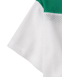 Maillot de football américain universitaire en maille à séchage rapide pour enfants