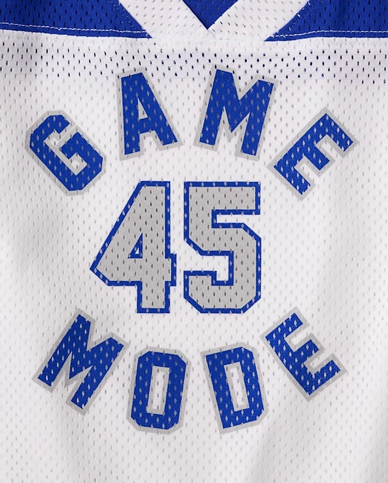 Kids Quick Dry Varsity Mesh Football Jersey