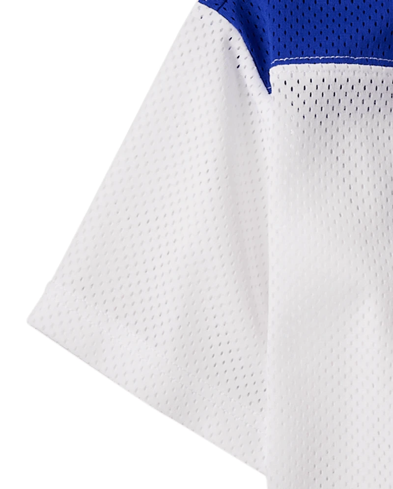 Kids Quick Dry Varsity Mesh Football Jersey