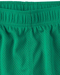 Kids Quick Dry Lined Mesh Soccer Shorts
