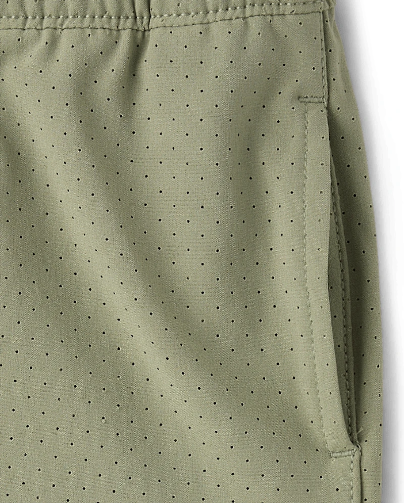 Boys Quick Dry Lined Mesh Active Shorts