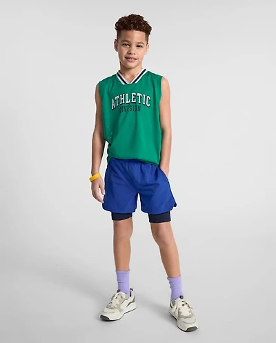 Boys Quick Dry Lined Mesh Active Shorts