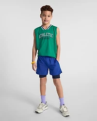 Boys Quick Dry Lined Mesh Active Shorts