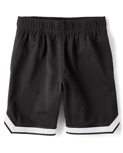 Kids Quick Dry Lined Mesh Active Shorts