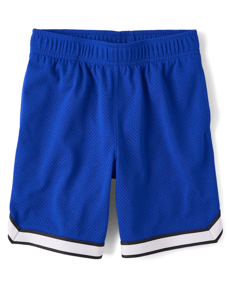 Kids Quick Dry Lined Mesh Active Shorts