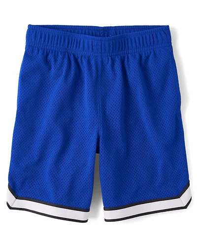 Kids Quick Dry Lined Mesh Active Shorts