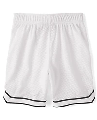 Kids Quick Dry Lined Mesh Active Shorts