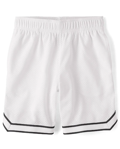 Kids Quick Dry Lined Mesh Active Shorts