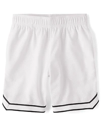 Kids Quick Dry Lined Mesh Active Shorts