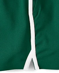 Boys Quick Dry Contrast Active Shorts