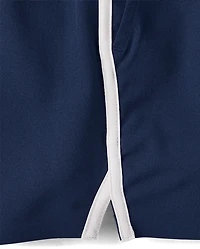 Boys Quick Dry Contrast Active Shorts
