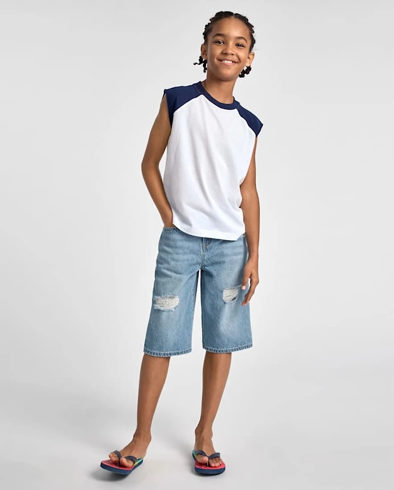 Boys Ripped Jorts