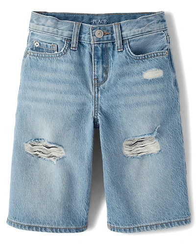 Shorts en jean déchirés pour enfants
