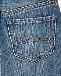 Short en jean à ourlet déchiré pour garçon