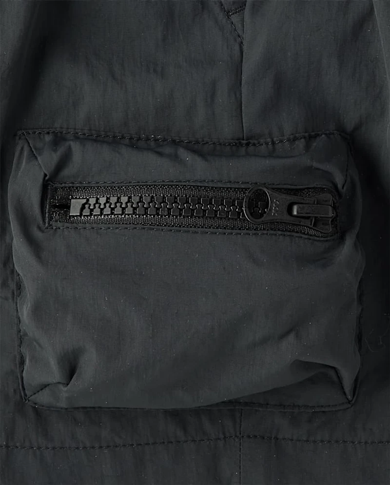 Boys Pull On Zip Cargo Shorts