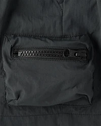 Boys Pull On Zip Cargo Shorts