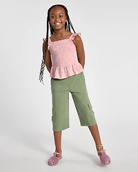 Boys Pull On Below Knee Cargo Shorts
