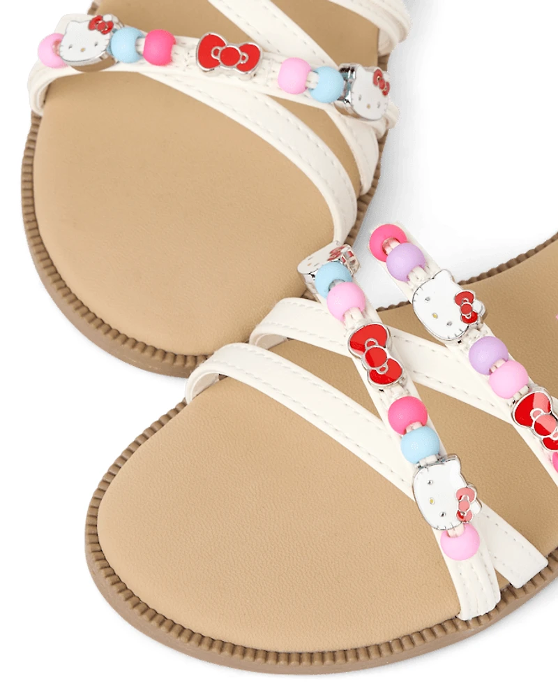 Girls Hello Kitty® Beaded Sandals